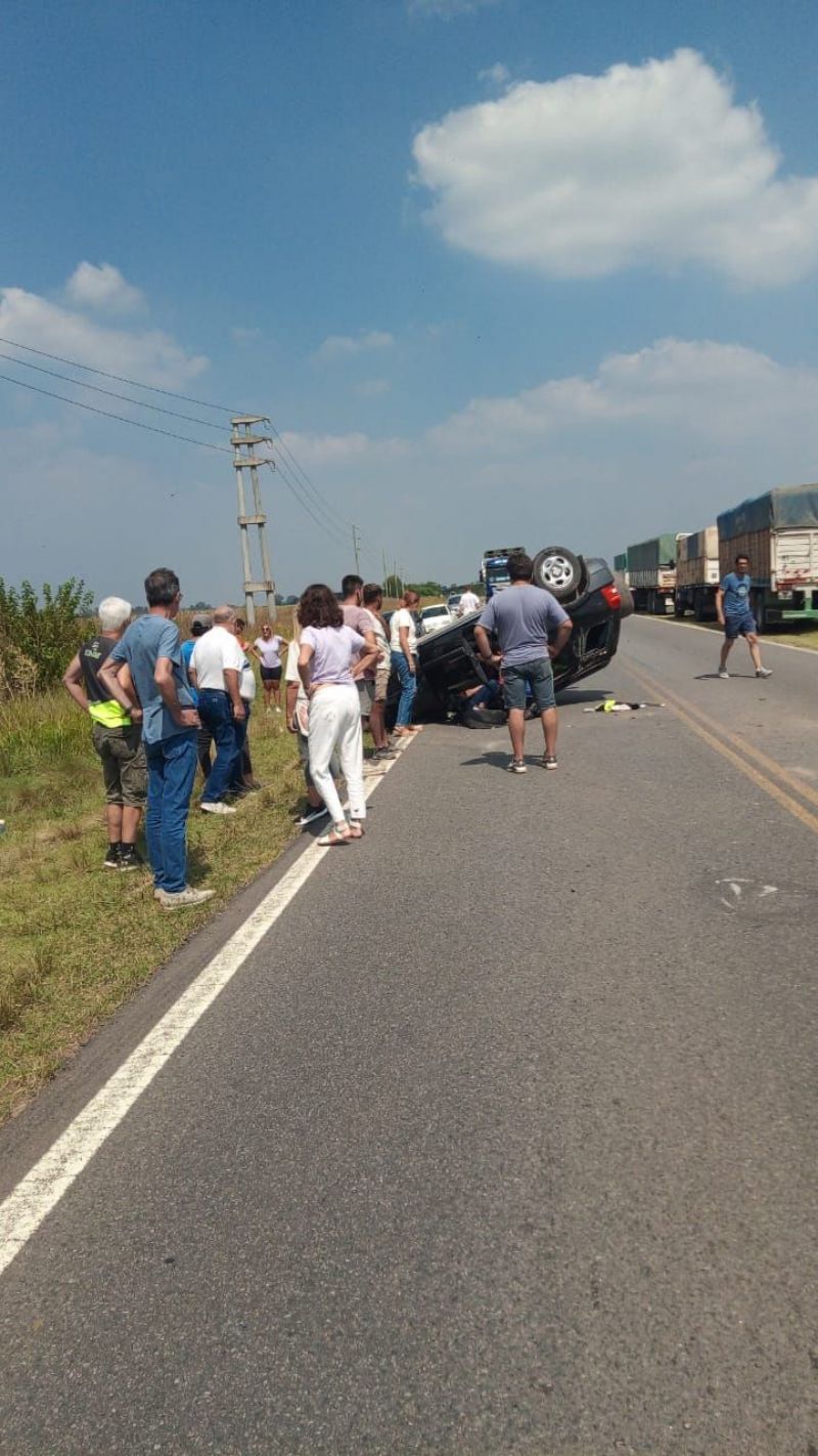 Ruta 41: un nuevo accidente se produjo en el tramo Mercedes - Giles