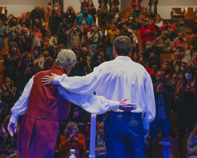 Con Raúl Risso “La Tentación” fue un éxito en el Teatro Argentino