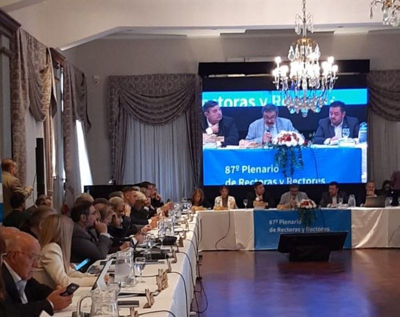 El rector de la UNLu participó del 87° Encuentro de Rectores y Rectoras del Consejo Interuniversitario Nacional