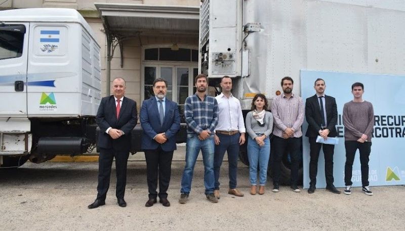Decomisan un camión del narcotráfico y lo incorporan al municipio