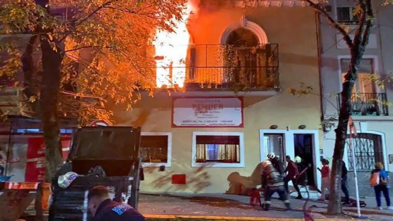 Tres jubilados murieron al incendiarse un geriátrico en Villa Urquiza