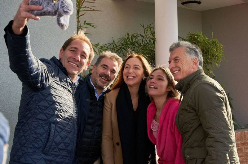 Macri, Vidal y Ritondo recorrieron el arroyo “El Gato” en La Plata