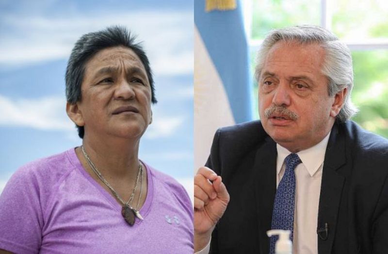 Alberto Fernández suspendió sus actividades habituales para viajar a Jujuy a visitar a Milagro Sala