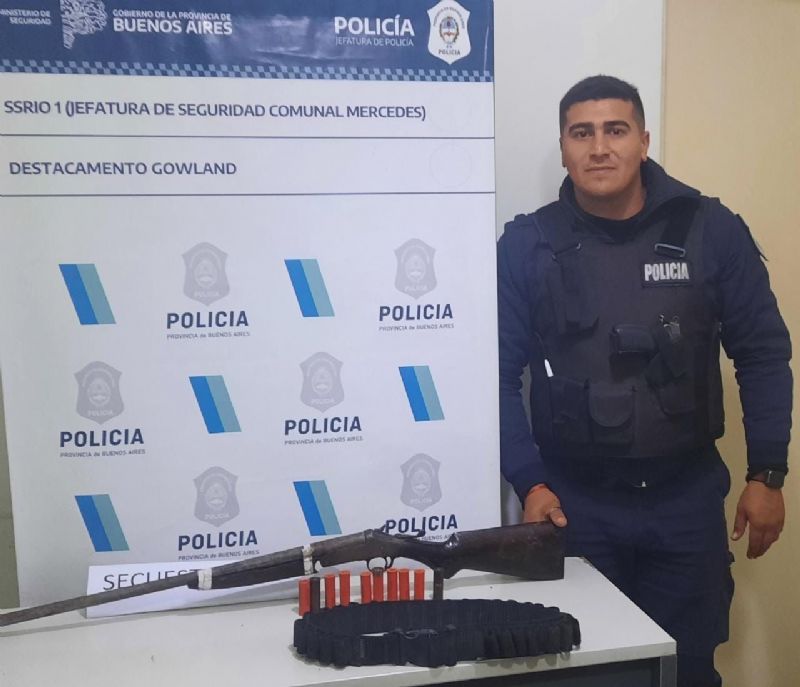 Allanamiento por amenazas y secuestro de arma de fuego