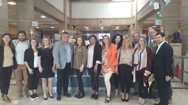 Legisladores del Honorable Concejo Deliberante de Mercedes visitaron la Biblioteca del Congreso Nacional