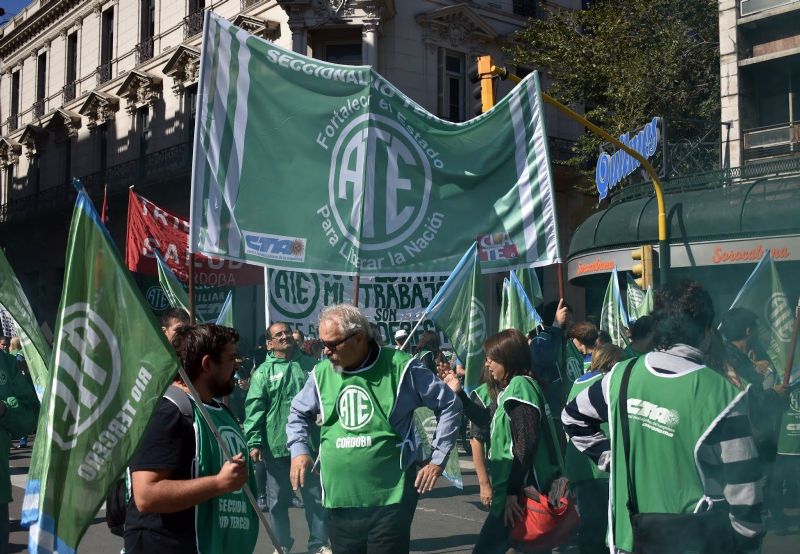 ATE sospecha que Cristina será condenada y convocó a “parar el Estado” el día de la sentencia