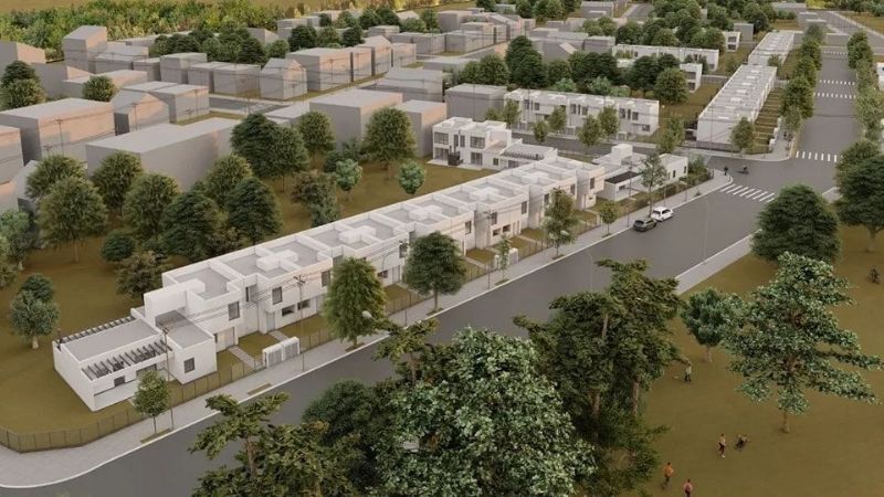 Firman convenio para la construcción de 70 nuevas viviendas en San Andrés de Giles