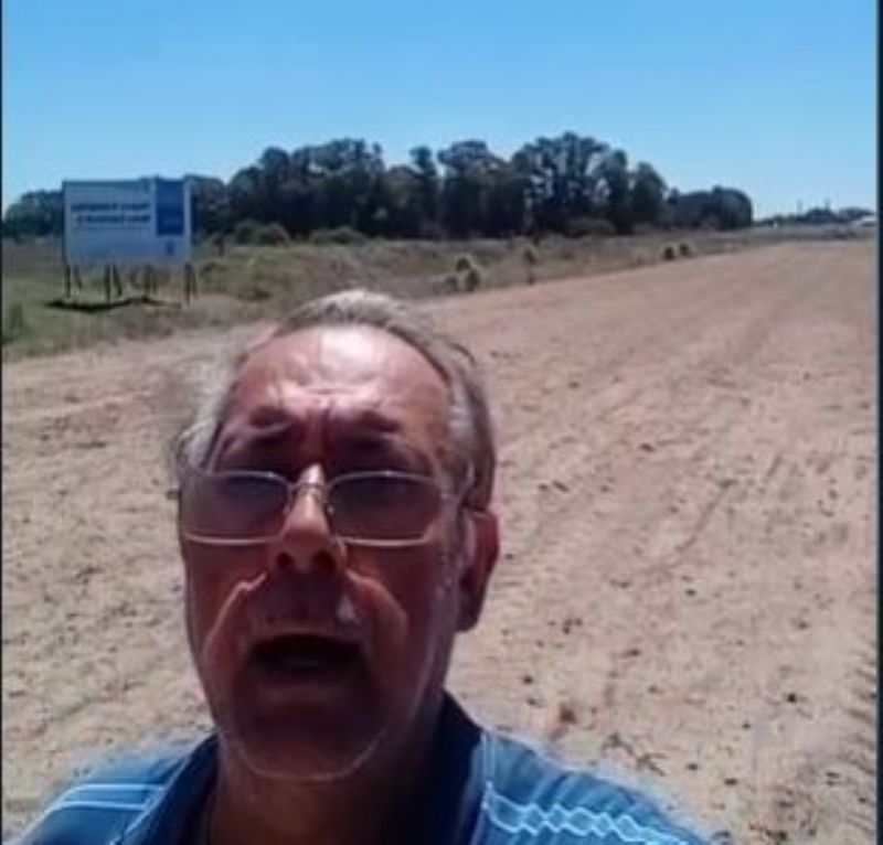Marcelo Suárez cuestiona el inicio de obra de ruta 5 entre Mercedes y Suipacha