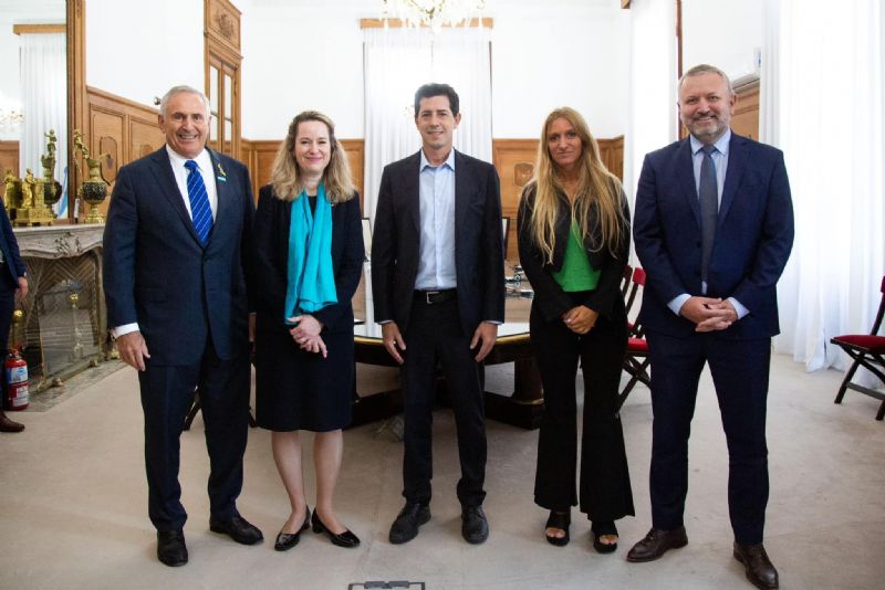 “Wado” De Pedro se reunió con el embajador norteamericano Marc Stanley