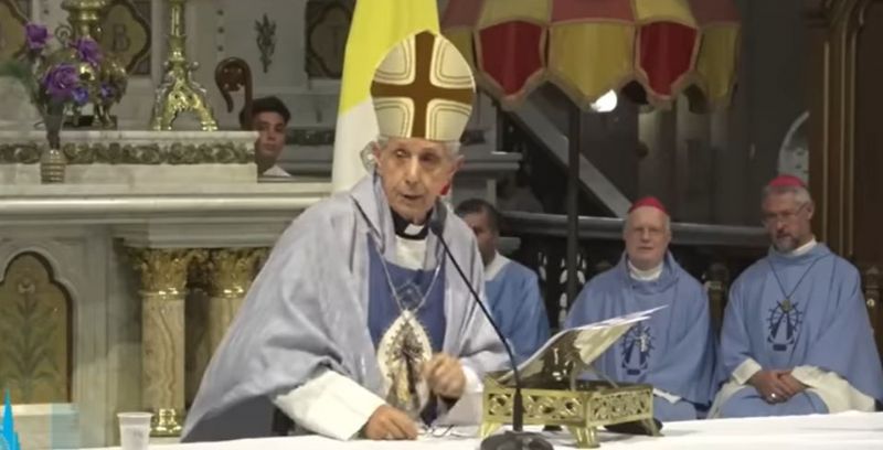 Misa de acción de gracia por los 10 años del pontificado del Papa Francisco en Luján