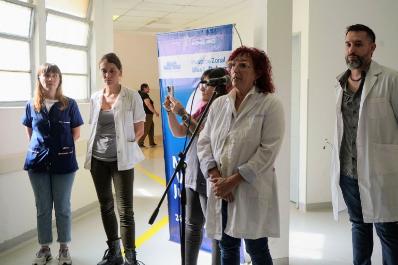 En el Hospital Dubarry se realizó el acto conmemorativo por el día nacional de la Memoria, Verdad y Justicia