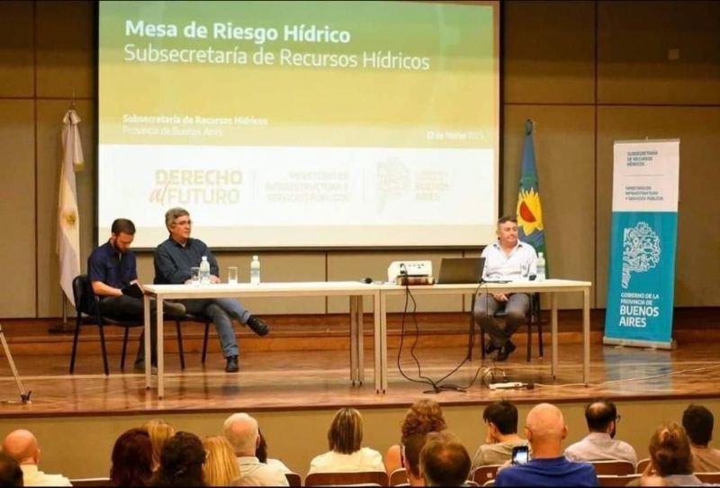 Mercedes participó en la presentación de la Mesa de Riesgo Hídrico de la Provincia