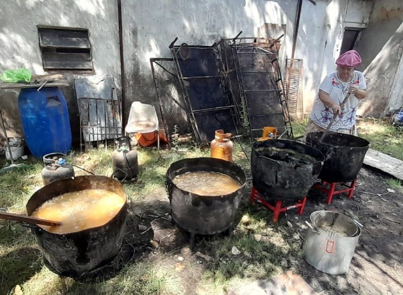Fiesta Nacional de la Torta Frita: siguen los preparativos para la torta frita gigante