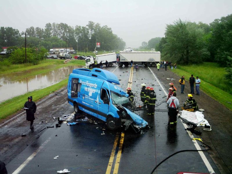 En  22 años hubo 324 incidentes viales en la Ruta 5 entre Mercedes y Suipacha