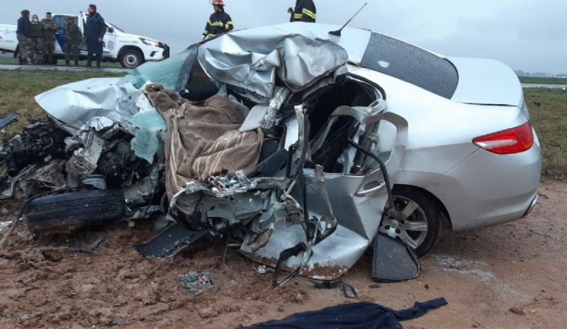 Otro accidente en ruta 5 con saldo fatal de un muerto en el kilómetro 116