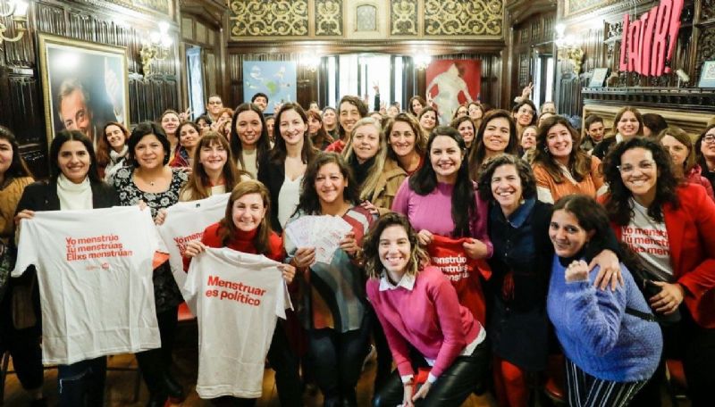 Presentaron el programa MenstruAR: “Menstruar es político”