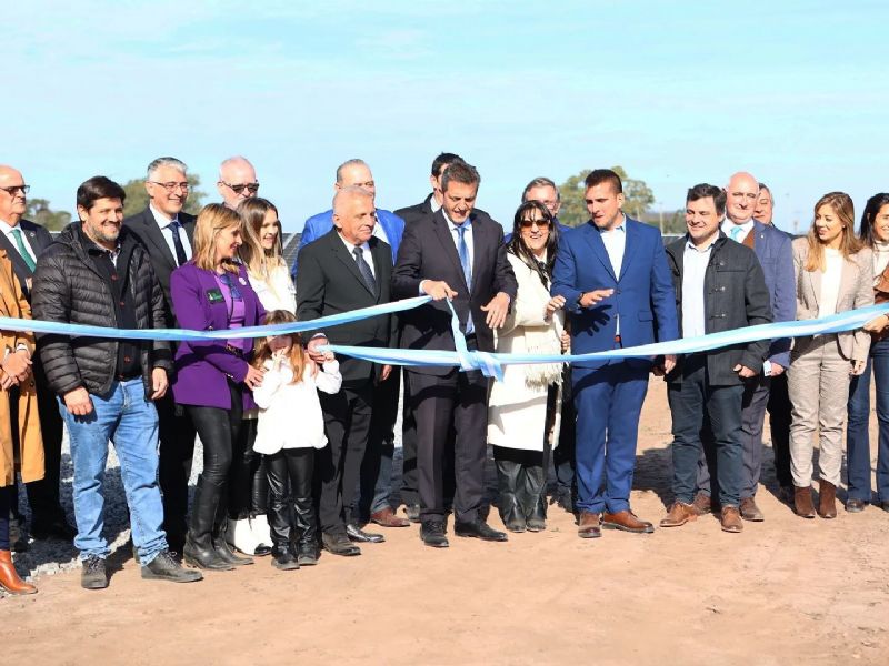 Rumará: Inauguran la primera aceitera de soja verde del país en San Andrés de Giles