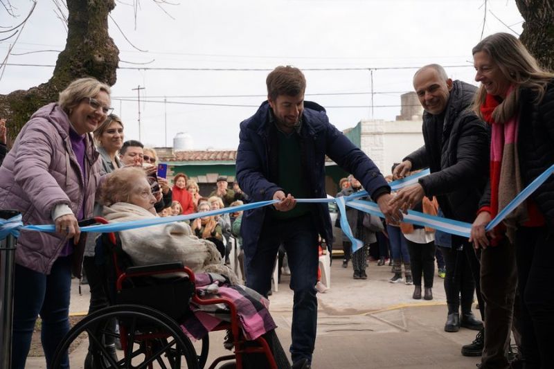 Inauguran “Villa Juanita” el Centro de Día para Adultos Mayores en Mercedes
