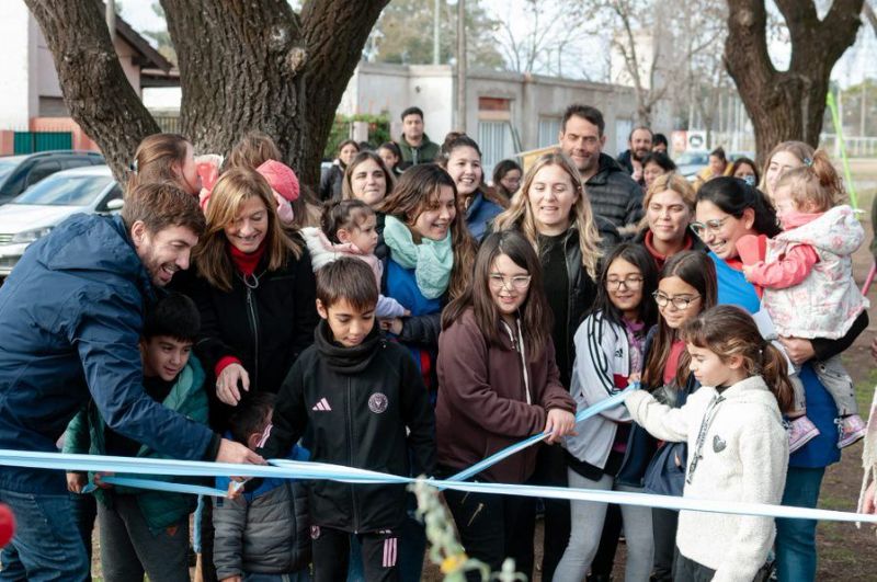 Nueva plaza dedicada a la primera infancia