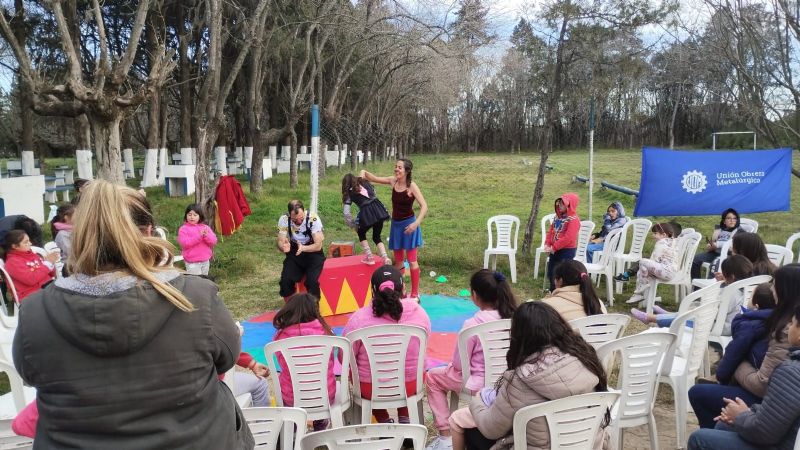 La UOM seccional Mercedes celebró el día de la niñez