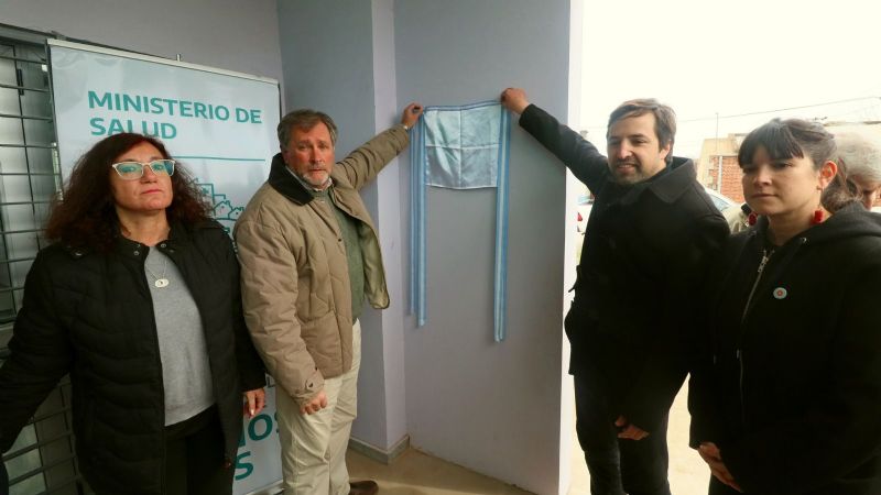 Suipacha: inauguraron el nuevo CAPs del barrio Renacimiento