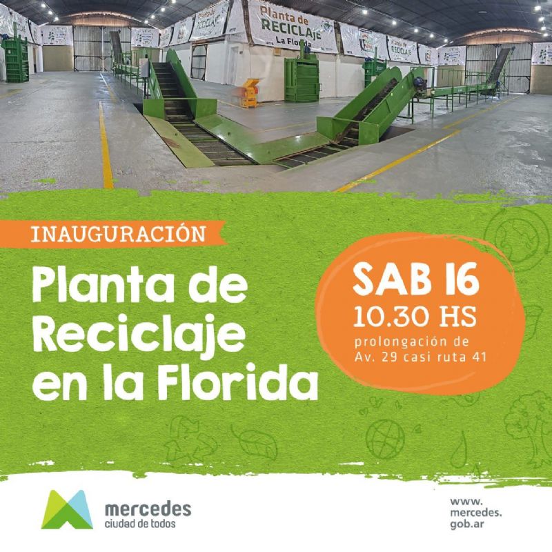Con la presencia del ministro Cabandie inaugurarán planta de reciclaje en La Florida