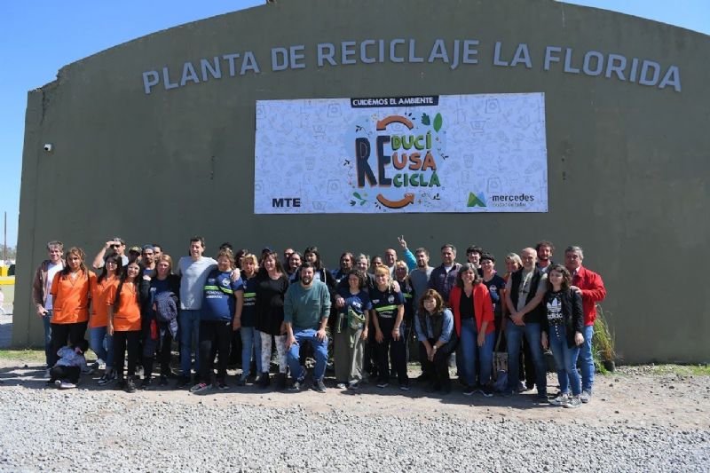 Mercedes: Inauguran la planta de reciclado en La Florida