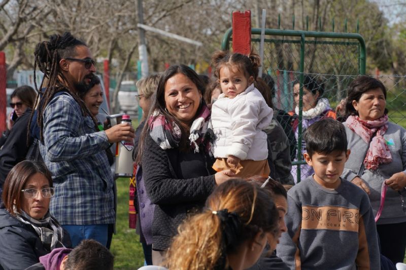 Inauguran el 10mo Espacio Primera Infancia con la presencia de Victoria Tolosa Paz