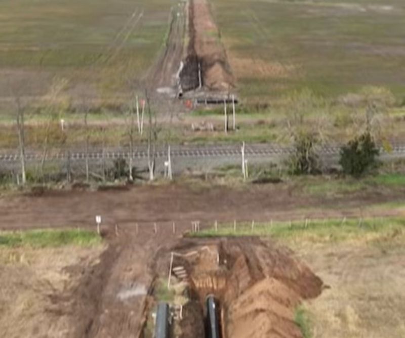 Gasoducto Mercedes-Cardales: concluyeron los trabajos del cruce especial dirigido en la Ruta Nacional 5