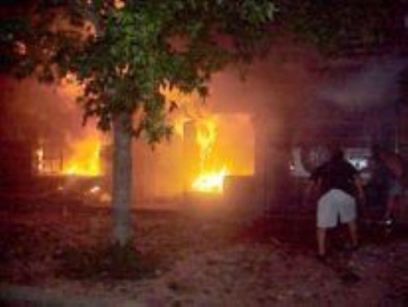 Serios incidentes en Junín, quemaron la casa de una diputada