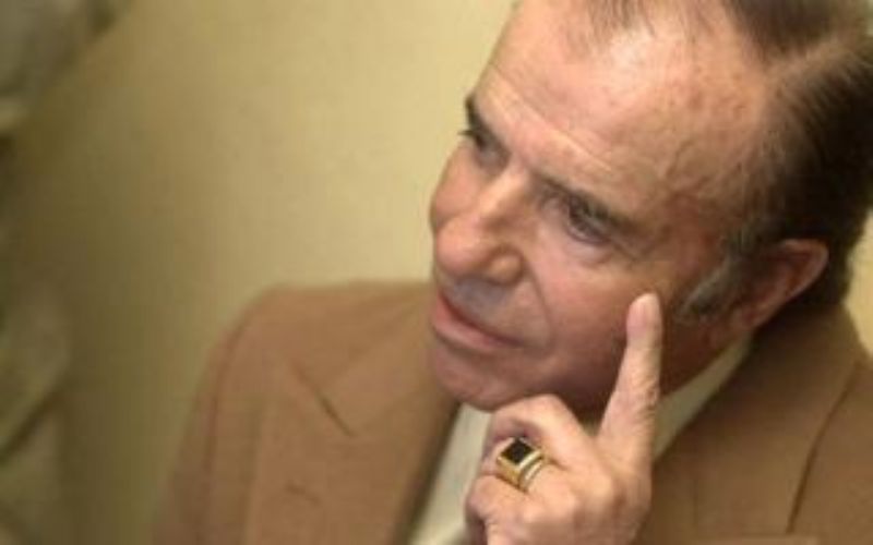 MENEM ANUNCIÓ A ROMERO COMO COMPAÑERO DE FÓRMULA Y ADVIRTIÓ QUE PODRÍA HABER UNA “ESPECIE DE FRAUDE”