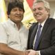 Rafael Correa y Evo Morales llegaron a la Argentina