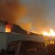 Voraz incendio en Luján: dotaciones de Mercedes acudieron a ayudar a sofocar el fuego
