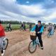 Promotores ambientales: alumnos del CEPT 4 bicicletearon hasta la Escuela 19