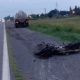 Murió el motociclista herido en el choque de Ruta 5