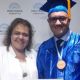 Rafael Velasquez celebra su diploma en formación política: 