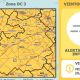 Alerta amarilla por vientos intensos en varias zonas de la provincia incluida Mercedes