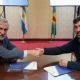 Ustarroz y Conte-Grand firmaron un convenio: qué cambia para la seguridad y la justicia en Mercedes