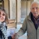 Con 100 años, Don Simón Bustamante fue a votar en el Colegio Nacional y conmovió a Mercedes