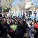 La ciudad homenajeó a los maestros en un emotivo acto frente al busto de Sarmiento