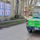 La camioneta de Esteban Echeverría estuvo en Mercedes por capacitación en bosques urbanos