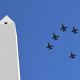 Los F-16 ya están en suelo argentino y el cielo vuelve a tener guardianes