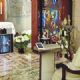 EXHAUSTO, EL PAPA  TUVO QUE SEGUIR EL VIA CRUCIS POR TV