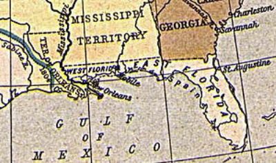 España es forzada por los EEUU a venderle la Florida