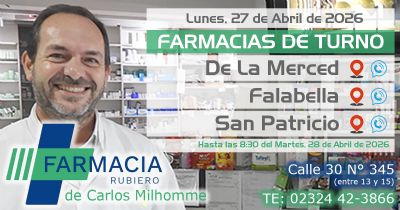 Farmacias de Turno en Mercedes