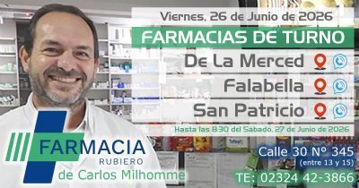 Farmacias de Turno en Mercedes